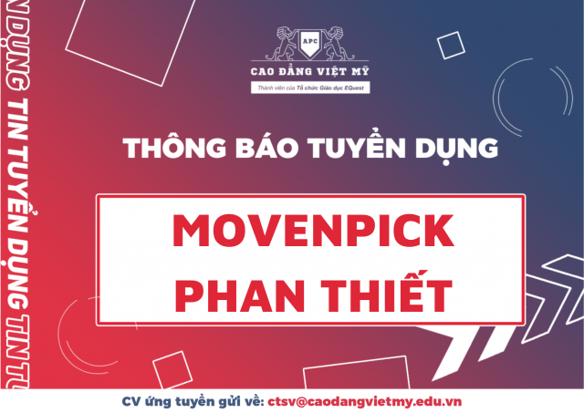 Movenpick Phan Thiết tuyển dụng