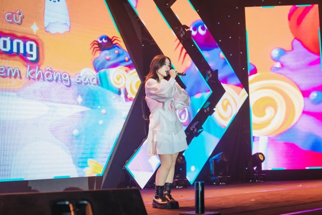 Top 6 VietMy's Got Talent, cô gái "ngọt ngào" Hà Linh - SBD 16 đã "đốn tim" biết bao khán giả với bài hát "Em là coffee"